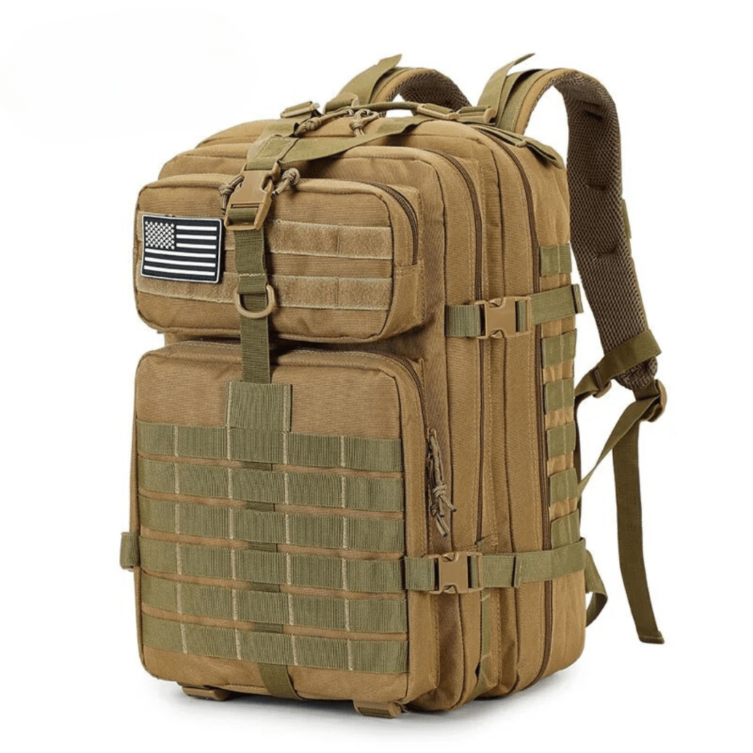ADVENTUREPACK – Vattentät 50L taktisk ryggsäck för resor och utomhusbruk