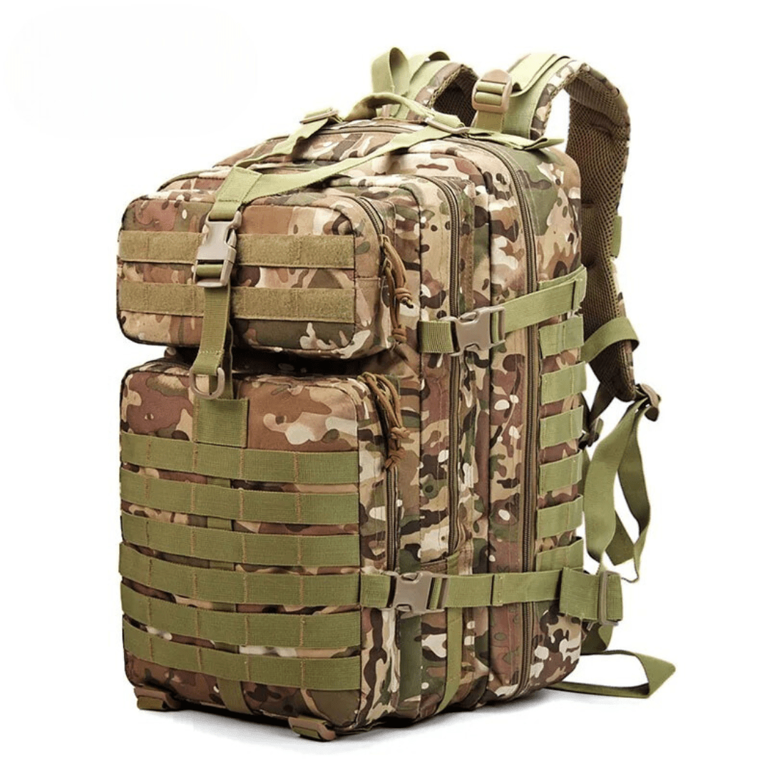 ADVENTUREPACK – Vattentät 50L taktisk ryggsäck för resor och utomhusbruk
