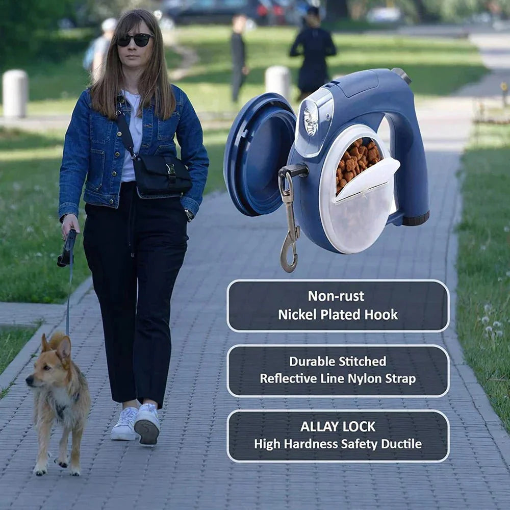 ADVENTUREPAWS ELITE KOPPEL – Justerbar hundkoppel med reflekterande design