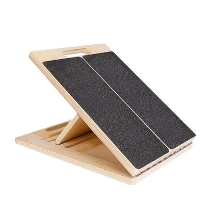 Vadmuskulsträckare – Justerbar Halkfri Lutande Bräda med Fällbar &amp; Bärbar Design för Stretching &amp; Terapi