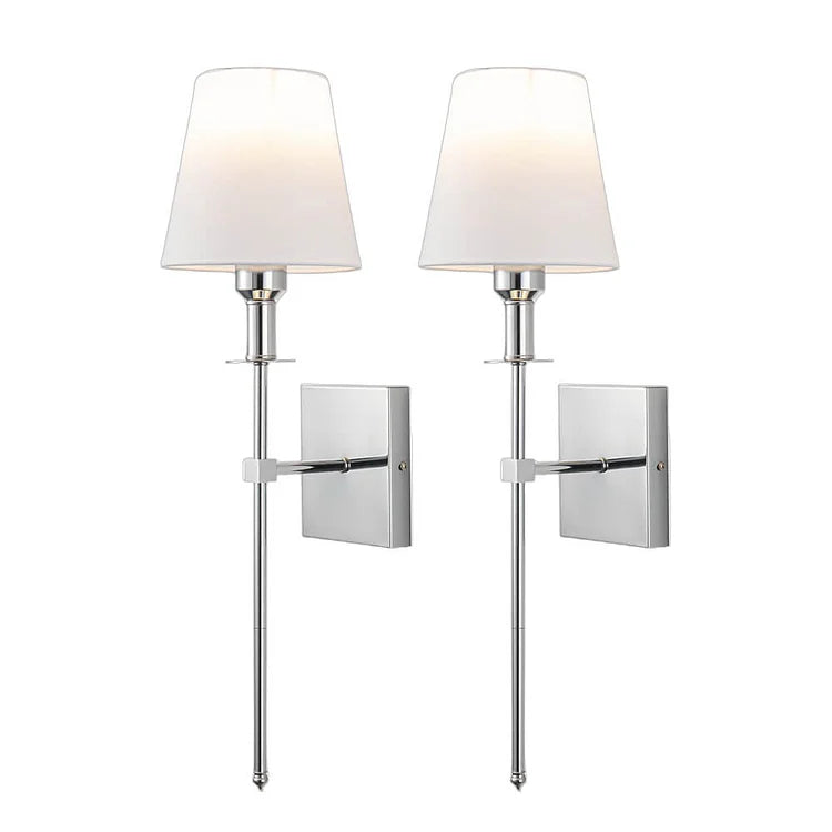Uppladdningsbara trådlösa vägglampor (2-pack)