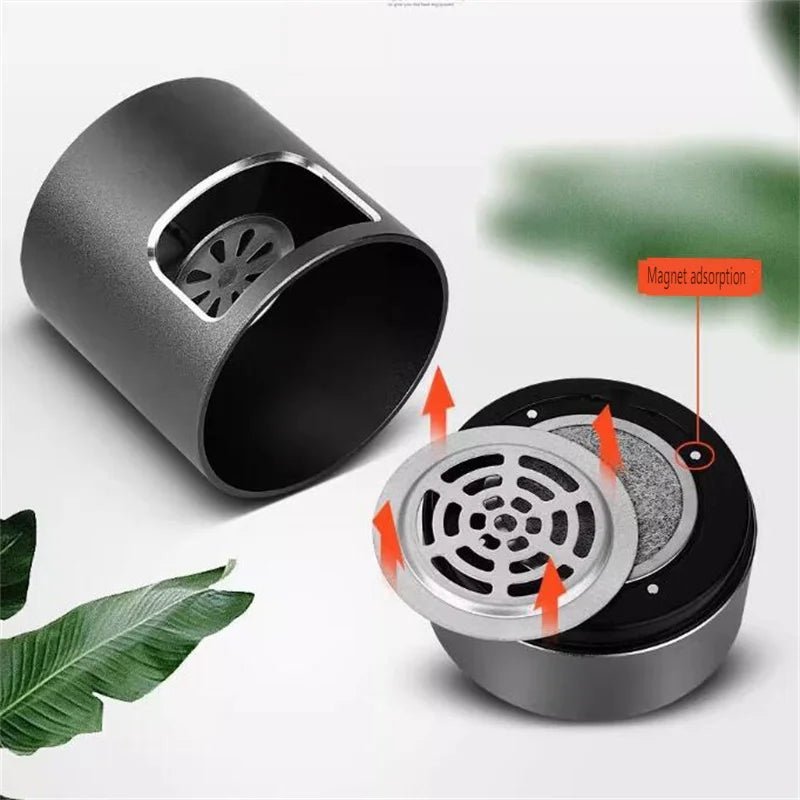 AEROCLEAN – Intelligenta rökfria askkoppar med uppladdningsbart batteri och HEPA-filter