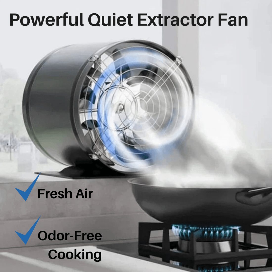 AEROVENT VENTILATOR – Tyst frånluftfläkt för ren och frisk luft