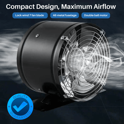 AEROVENT VENTILATOR – Tyst frånluftfläkt för ren och frisk luft