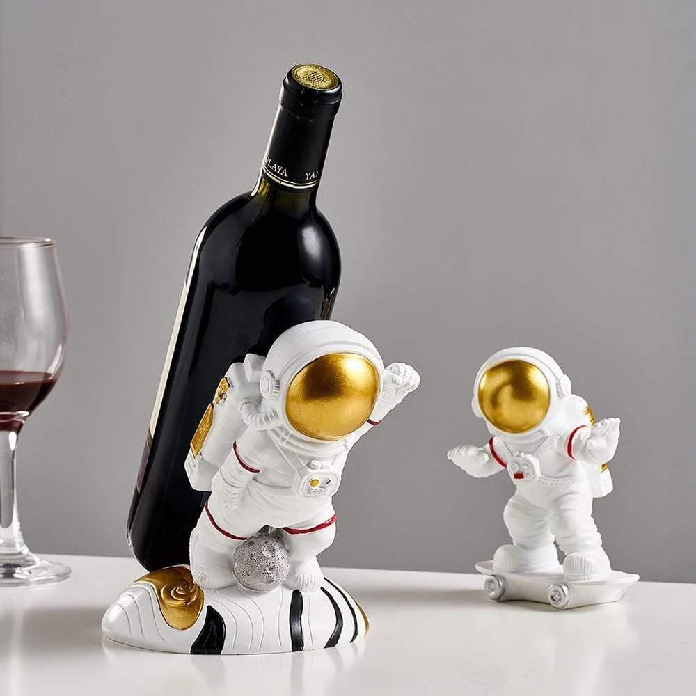 Vinhållare Resin Rymd Astronaut Dekor