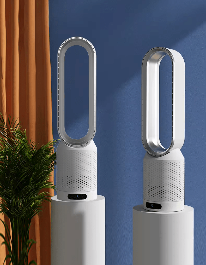 AIRCLEAR 3-IN-1 - Lamellfri luftkylare för ett hälsosamt inomhusklimat