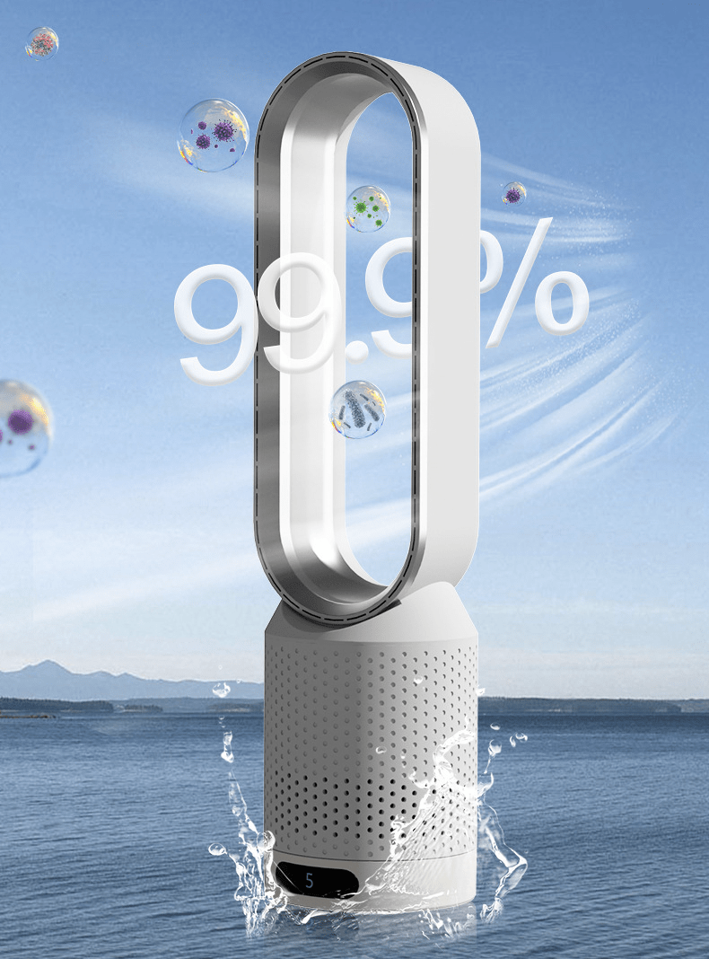AIRCLEAR 3-IN-1 - Lamellfri luftkylare för ett hälsosamt inomhusklimat