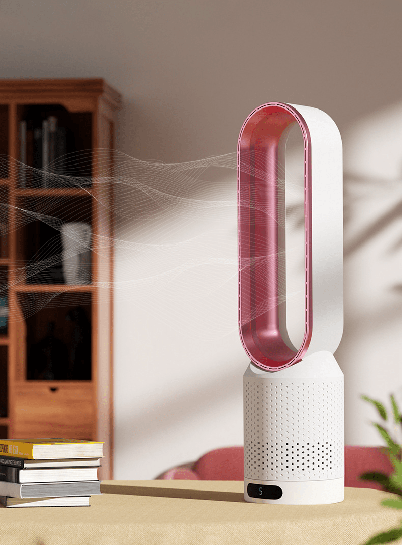 AIRCLEAR 3-IN-1 - Lamellfri luftkylare för ett hälsosamt inomhusklimat