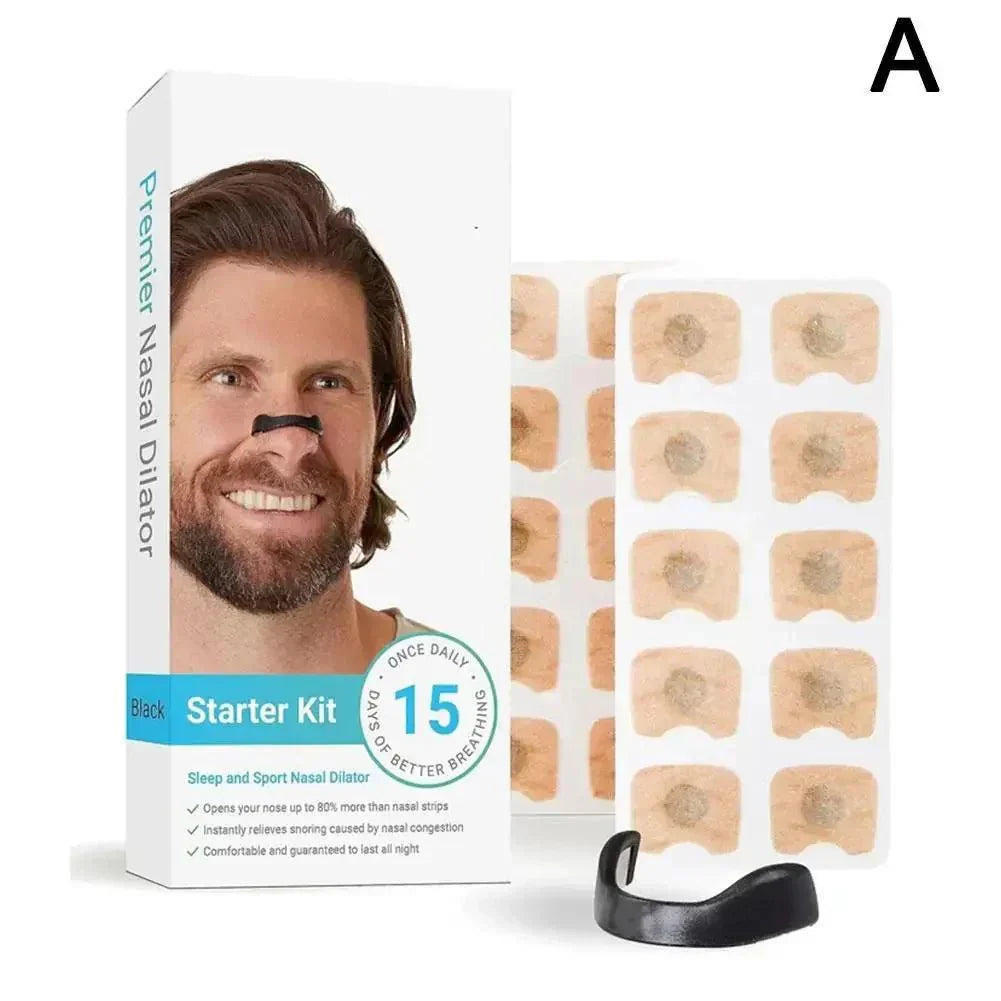 Airflow Pro Magnetiska Nasinlägg - återanvändbar näspatron för bättre andning, snarkavlastning och allergistöd