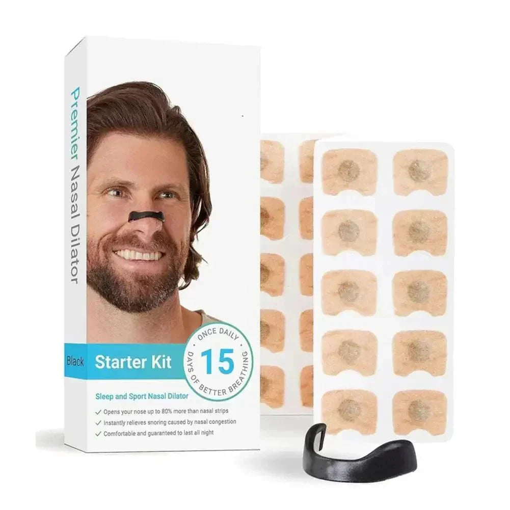 Airflow Pro Magnetiska Nasinlägg - återanvändbar näspatron för bättre andning, snarkavlastning och allergistöd