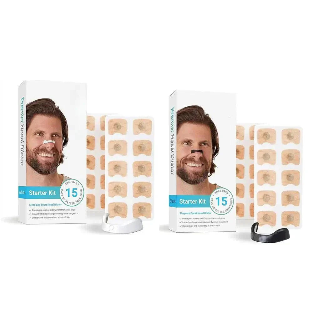 Airflow Pro Magnetiska Nasinlägg - återanvändbar näspatron för bättre andning, snarkavlastning och allergistöd