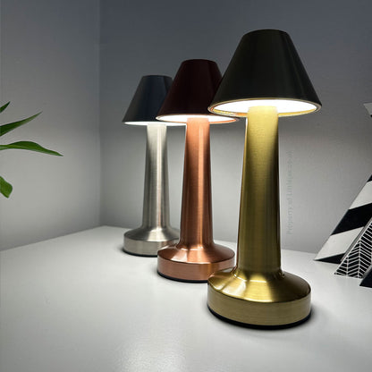 Ambient Oblique Modern Trådlös Bordslampa med 3 Belysningslägen