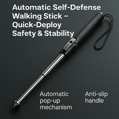 AllGuard Lager – Automatisk självförsvarspinne med stabilitetsstöd