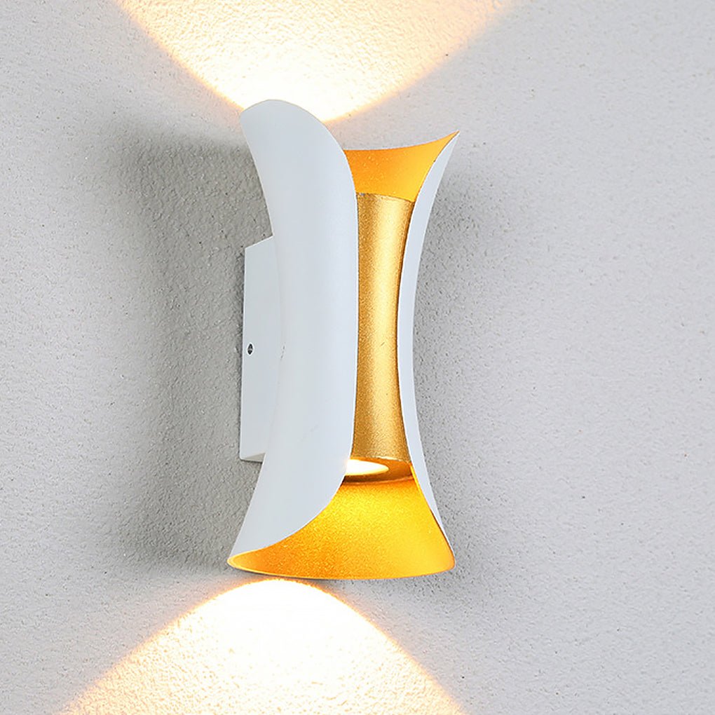 Vattentålig LED-vägglampa för utomhusbruk – Upp- och nedljus