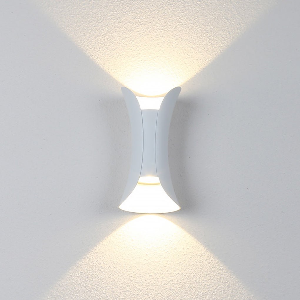 Vattentålig LED-vägglampa för utomhusbruk – Upp- och nedljus