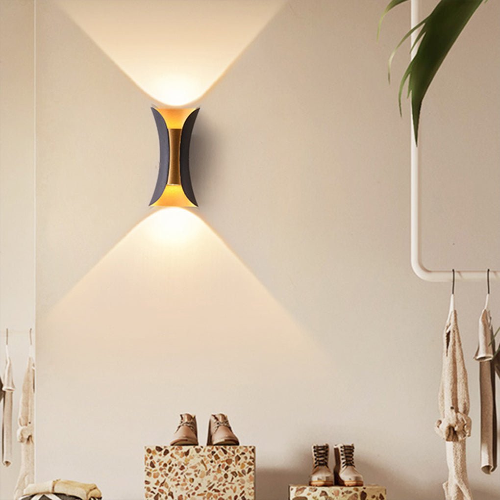 Vattentålig LED-vägglampa för utomhusbruk – Upp- och nedljus