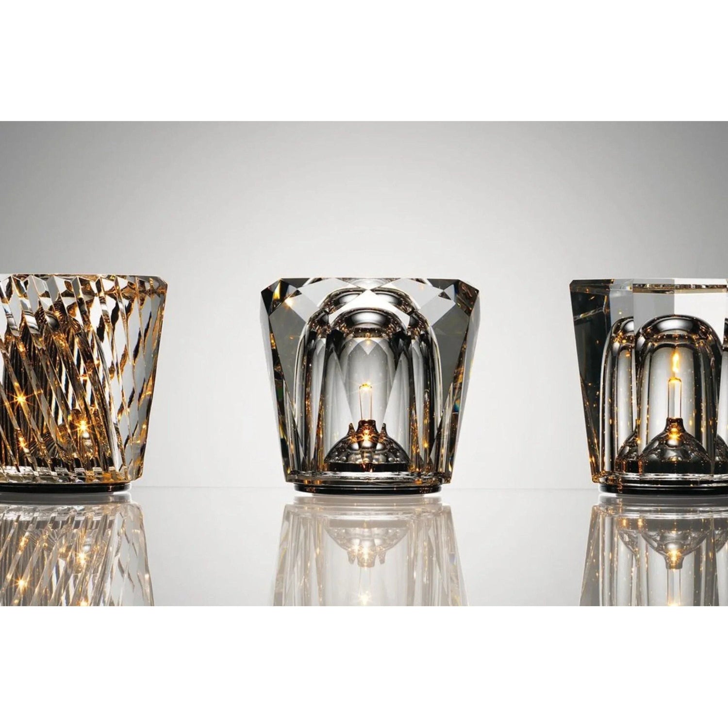 Kristall-LED-bordlampa – Uppladdningsbar &amp; Dekorativ | Elegant hemaccessoar