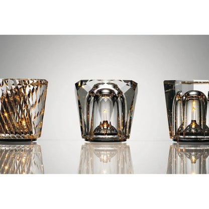 Kristall-LED-bordlampa – Uppladdningsbar &amp; Dekorativ | Elegant hemaccessoar