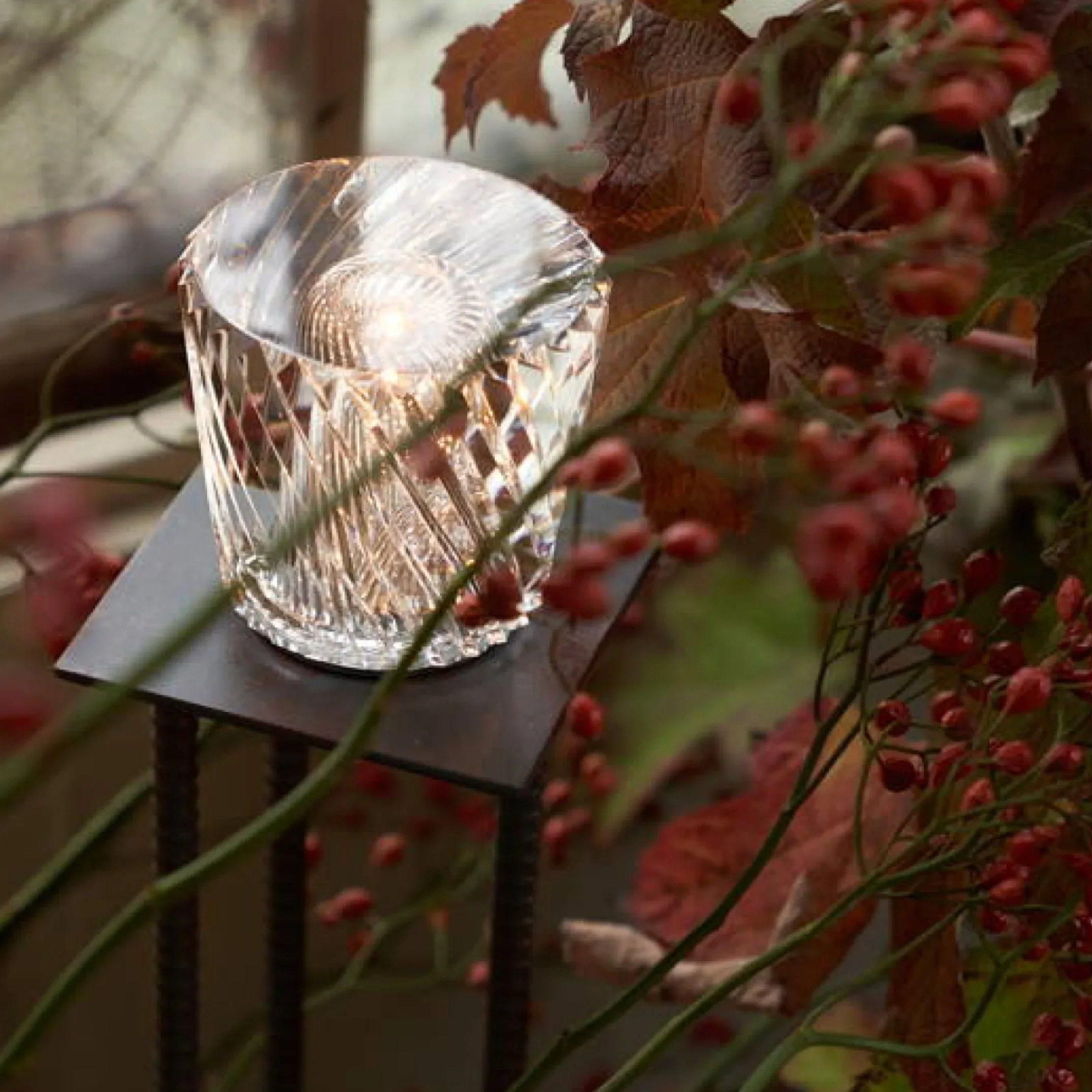 Kristall-LED-bordlampa – Uppladdningsbar &amp; Dekorativ | Elegant hemaccessoar