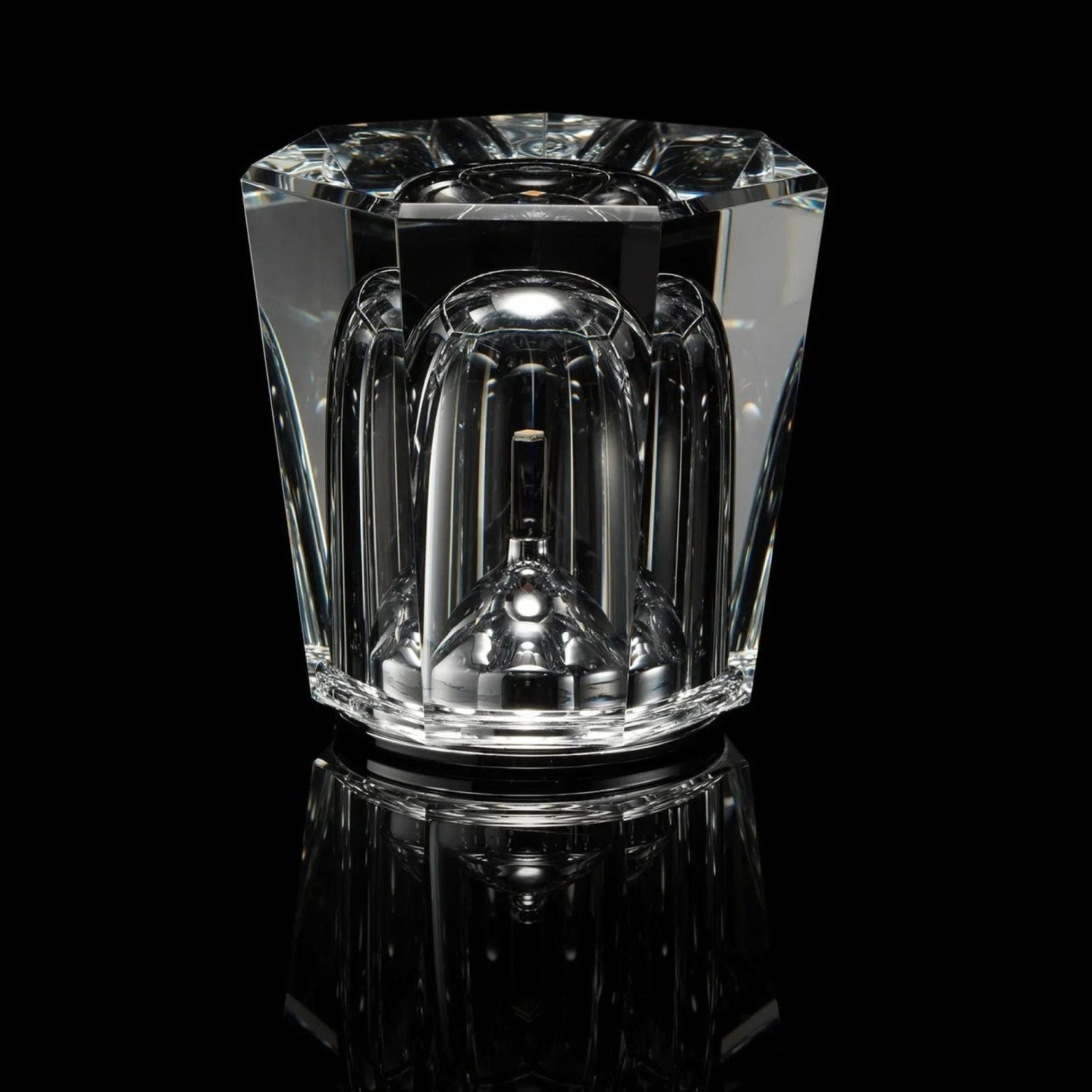 Kristall-LED-bordlampa – Uppladdningsbar &amp; Dekorativ | Elegant hemaccessoar