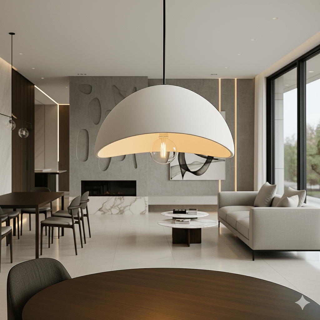 AMBRA SHINE – Elegant hänglampa med dimbart varmt ljus