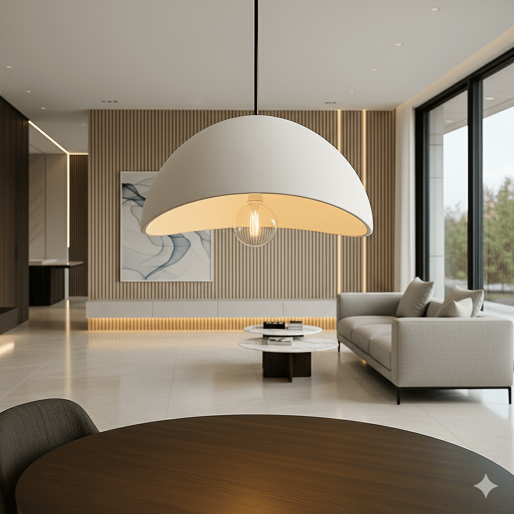AMBRA SHINE – Elegant hänglampa med dimbart varmt ljus