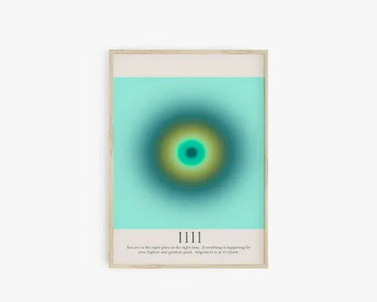 Ängelnummer Andliga Affischer Canvas Modern väggkonst