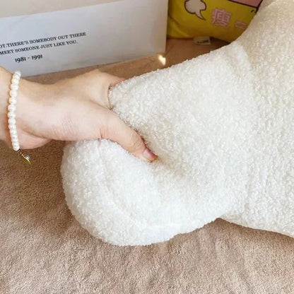 Teddy Shape Mjuk Kontorsfuttas - Plysch Bomullskomfort