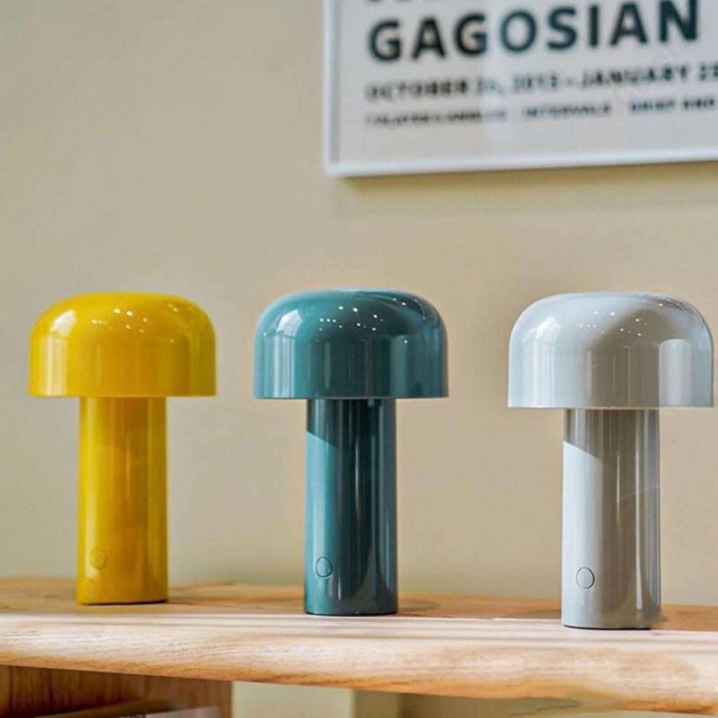 Carvallo LED-lampa | Svampdesign | Varmt ljus | Lekfull & Energibesparande