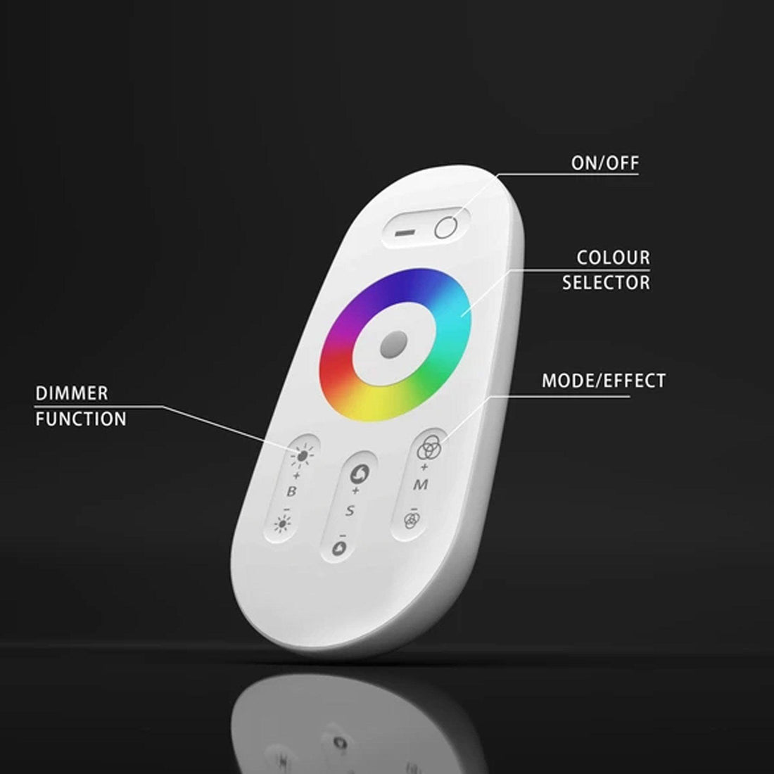Apollo LED Golvlampa - Modern och Färgglad Belysning för Stilsäkra Interiörer