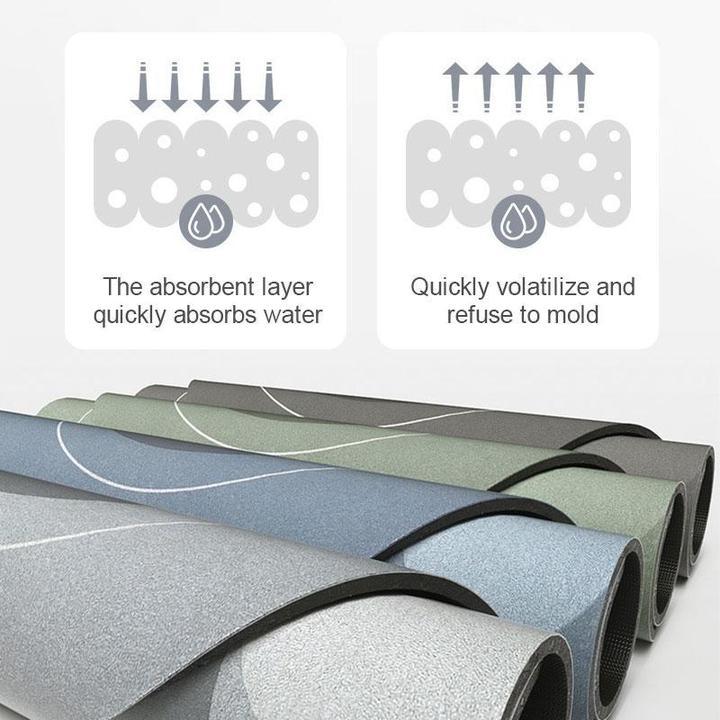 AquaComfort - Mjuk, snabbtorkande badmatta i mikrofiber
