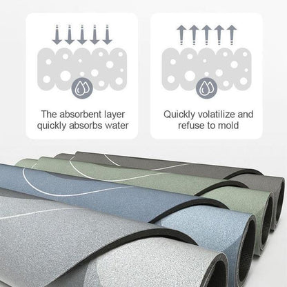 AquaComfort - Mjuk, snabbtorkande badmatta i mikrofiber