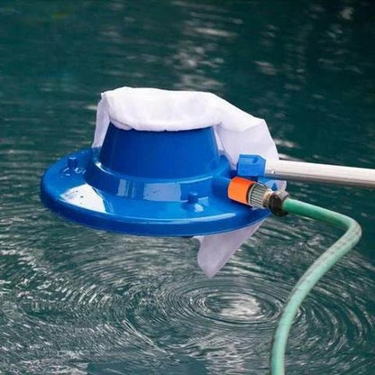 AquaVac - Kemikaliefri poolrengörare med kraftfull slangavtappning