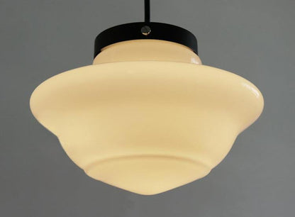 ArtCreativ | Art Deco Mjölkglas Hänglampa för Vintage Inrednings Charm