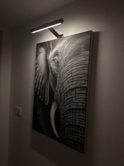 ArtGlow LED-vägglampa - Trådlös belysning för konst och dekoration