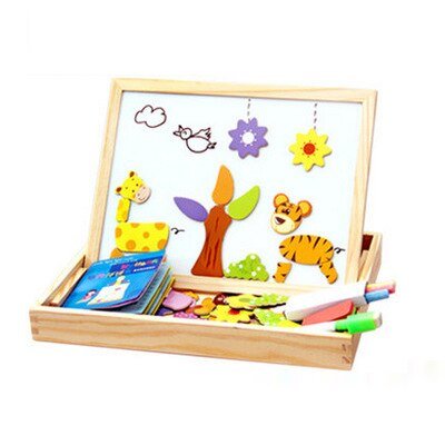 ArtMagnet Board - Montessori trä magnettavla för barn - Kreativitet &amp; Lärande