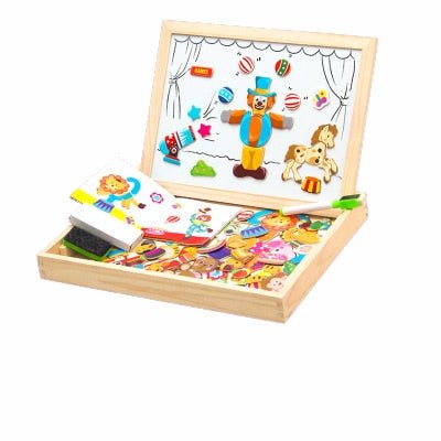 ArtMagnet Board - Montessori trä magnettavla för barn - Kreativitet &amp; Lärande