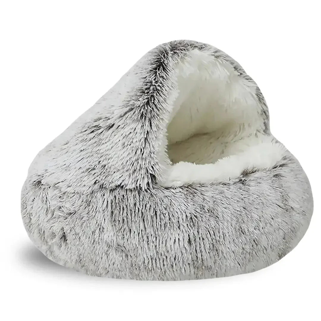 Kattgrotta Säng Plush Ortopedisk Bo