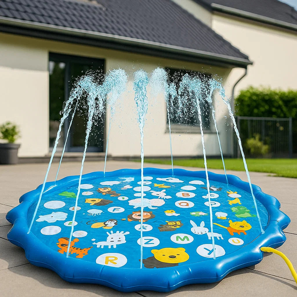 Barn Utomhus Simbassäng PVC Regnbågs Sprinkler