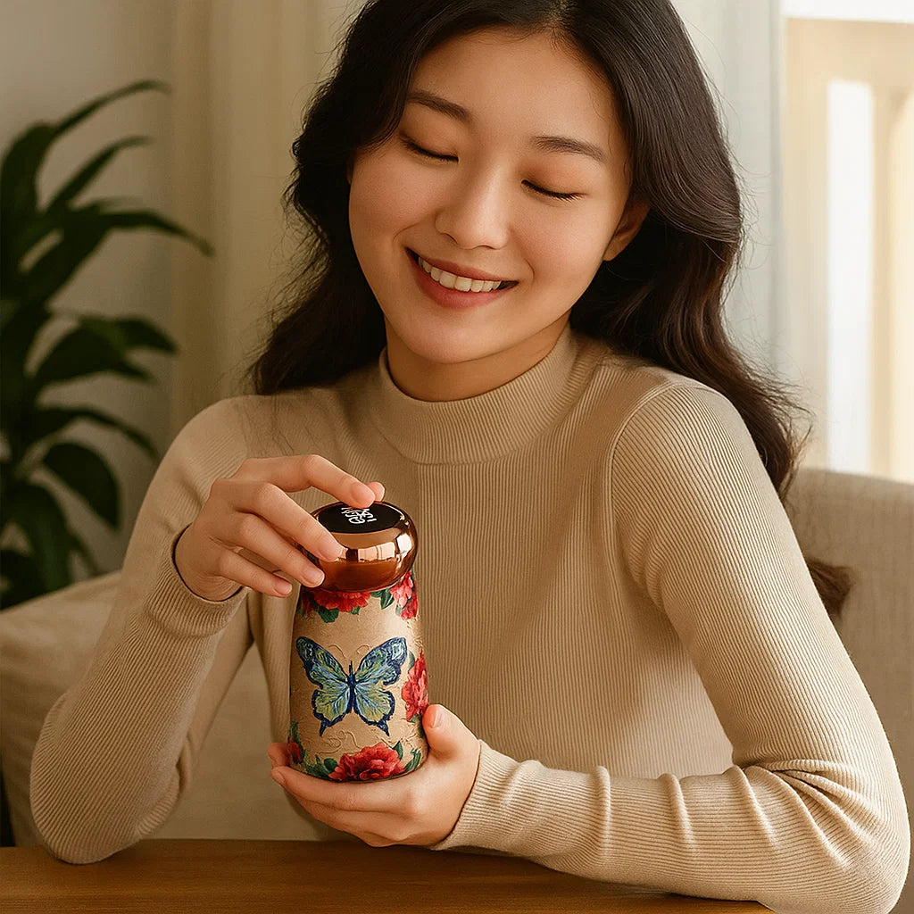 Smart Thermal Mug in Elegant Japanese Design