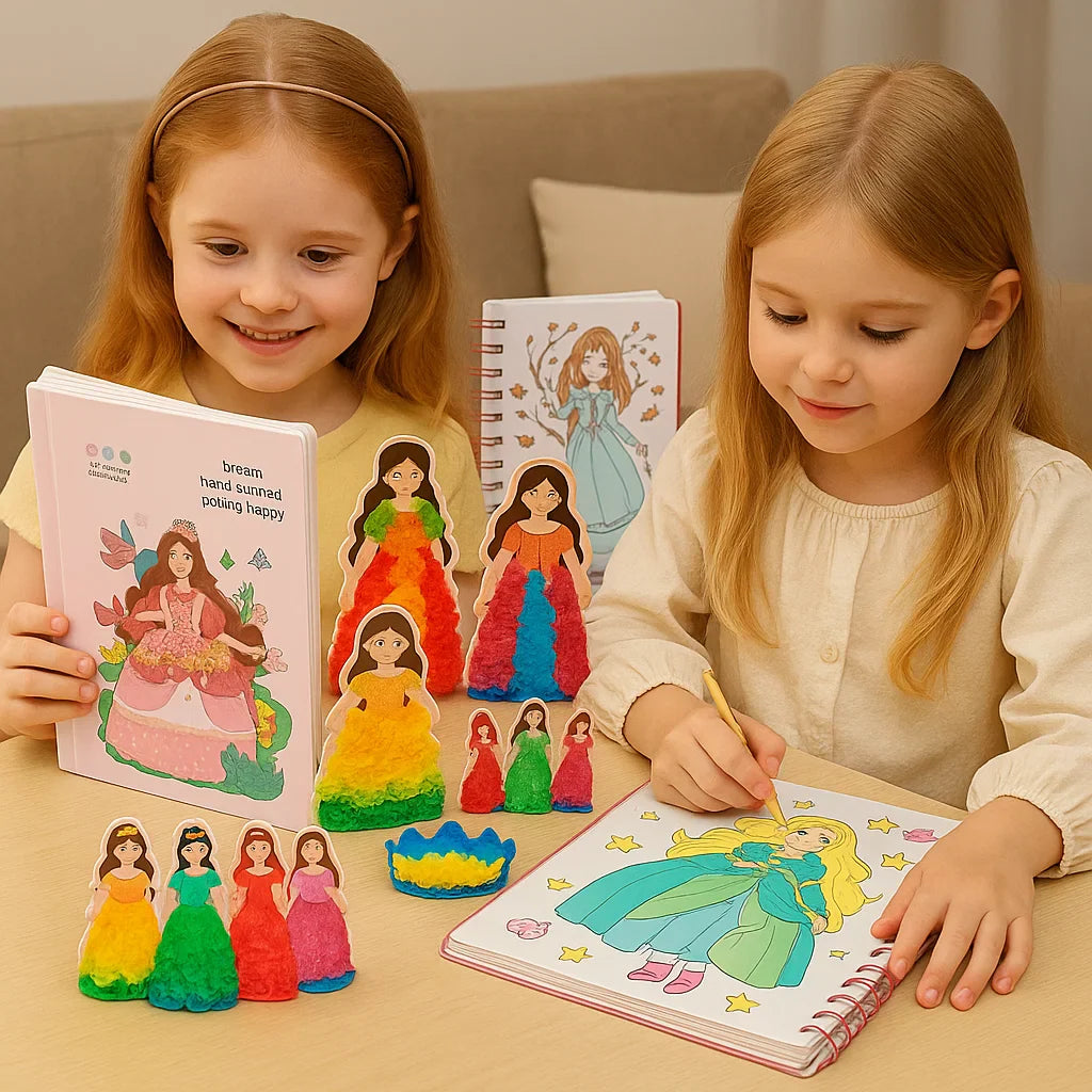 Princess Fashion Design Drawing and Craft Book