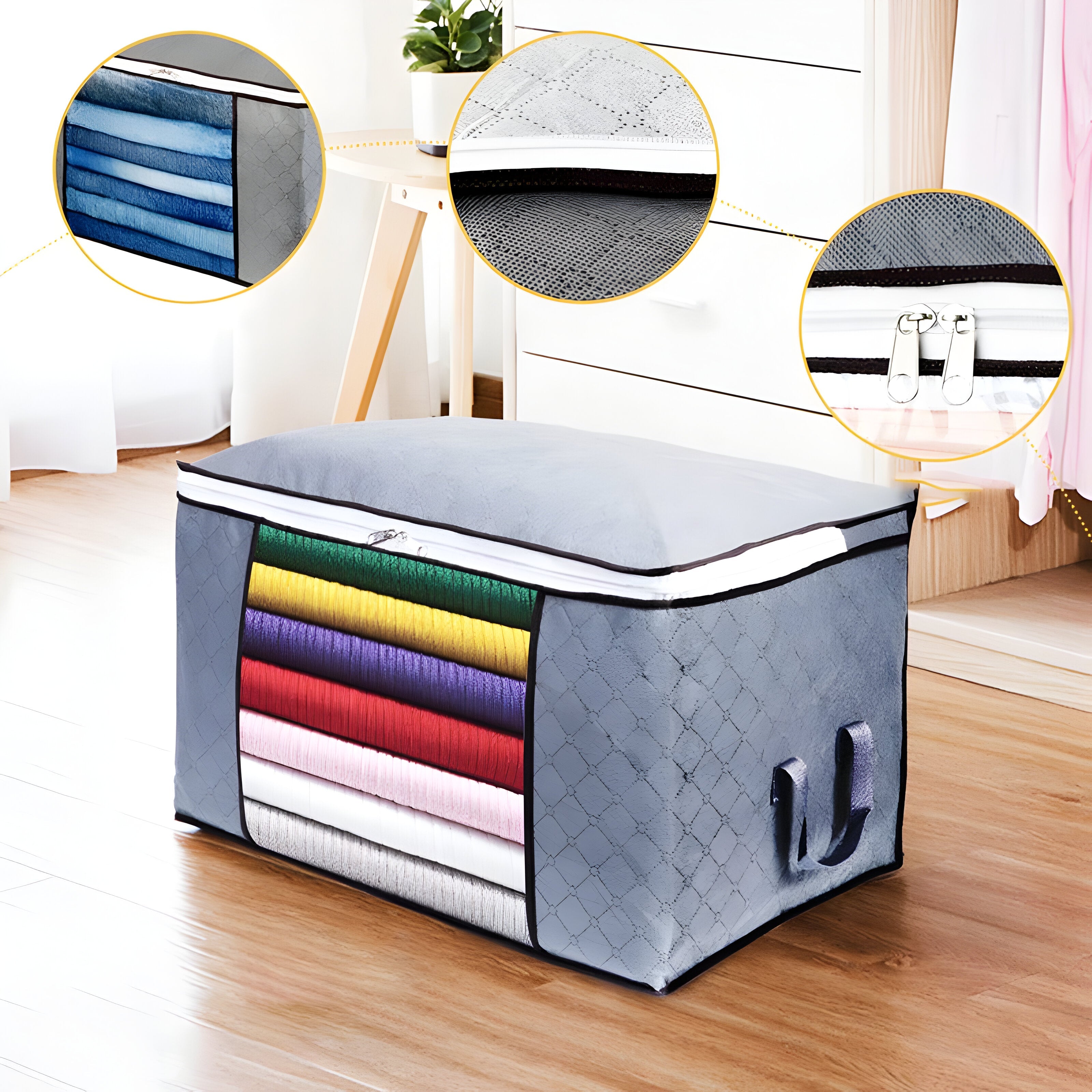 StackEase Box - Hopfällbar Klädförvaringslåda