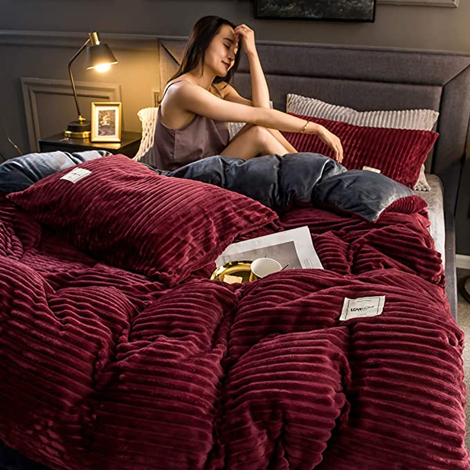Lyxig Fleece Duntäcke - Värme och Komfort för Vintern