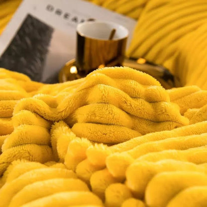 Lyxig Fleece Duntäcke - Värme och Komfort för Vintern