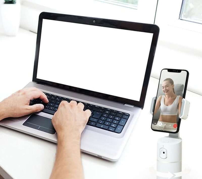 MotionMaster - Smart telefonhållare med automatisk ansiktsigenkänning