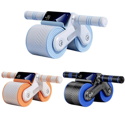Automatic Roller Pro - Mage muskels rulle med Auto-Roll-Back för Core-träning