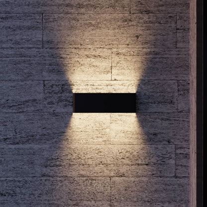 Utomhus LED Vägglampa Modern Rektangel