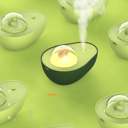 Avokado Luftfuktare Med Nattljus