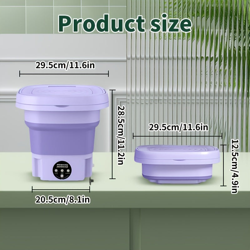 FlexiWash Fällbar Tvättmaskin – Praktisk och Platsbesparande