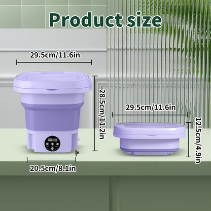 FlexiWash Fällbar Tvättmaskin – Praktisk och Platsbesparande